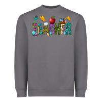 Storm Easter Teacher Heavyweight Sweatshirt - NancyCooperArtShop