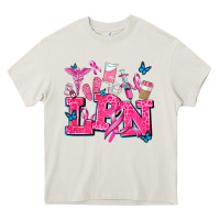 Cream lpn cancer  nurse with Heavy Core Tee - AdoDesignShop