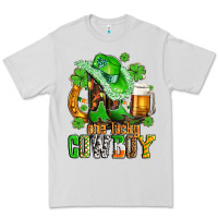 Dove Grey one lucky  cowboy with hat and boots Premium Tee - AdoDesignShop