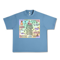 Pebble Blue self love Urban Heavy Tee - MaliasSmallBusiness