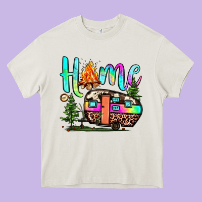 Home Camp Heavy Core Tee Designed By Jahusdesignshop