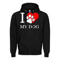 Black I My Dod Zipper Hoodie - Bettercallsaul