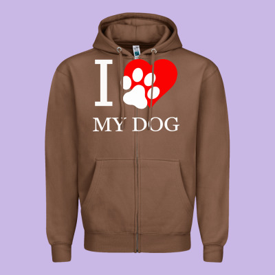 I My Dod Zipper Hoodie Designed By Bettercallsaul
