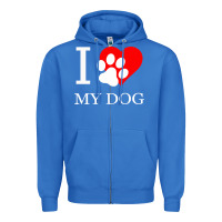 True Royal I My Dod Zipper Hoodie - Bettercallsaul
