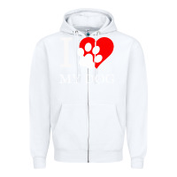 White I My Dod Zipper Hoodie - Bettercallsaul