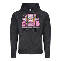 Easter Bunny And Truck Vintage Hoodie | Teevron