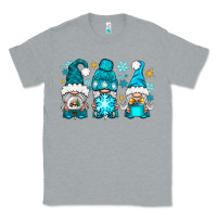 Heather Grey winter gnomies Classic Tee - NancyCooperArtShop