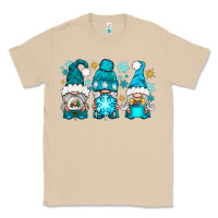 Mushroom winter gnomies Classic Tee - NancyCooperArtShop