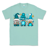 Seafoam winter gnomies Classic Tee - NancyCooperArtShop