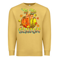 Antique Gold its the season softball Premium Sweatshirt - CowGirlArtShop