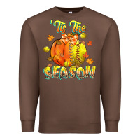 Chestnut its the season softball Premium Sweatshirt - CowGirlArtShop