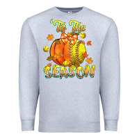 Heather Grey its the season softball Premium Sweatshirt - CowGirlArtShop