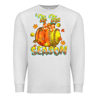 Oatmeal Heather its the season softball Premium Sweatshirt - CowGirlArtShop