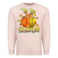 Pale Pink its the season softball Premium Sweatshirt - CowGirlArtShop