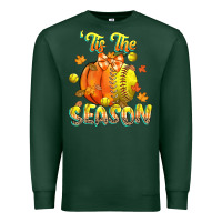 Sports Green its the season softball Premium Sweatshirt - CowGirlArtShop