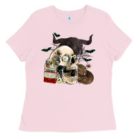 Bubblegum Pink cowboy killers Ladies Tee - AdoDesignShop