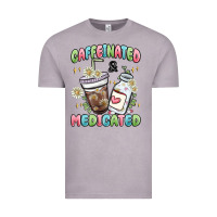 Vintage Zinc caffeinated and medicated Vintage Tee - MaliasSmallBusiness