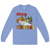 Colony Blue merry cruisemas Long Sleeve Tee - MaliasSmallBusiness
