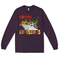 Plum merry cruisemas Long Sleeve Tee - MaliasSmallBusiness