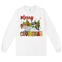 White merry cruisemas Long Sleeve Tee - MaliasSmallBusiness