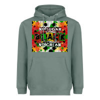 Sage no sugar no cream black tumbler Heavyweight Hoodie - CowGirlArtShop