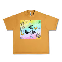 Peanut Butter just breathe Urban Heavy Tee - MaliasSmallBusiness