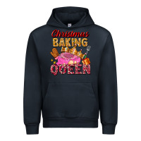 Navy christmas baking queen Urban Hoodie - FaDigitalArtStudio