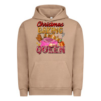 Pigment Burro christmas baking queen Urban Hoodie - FaDigitalArtStudio