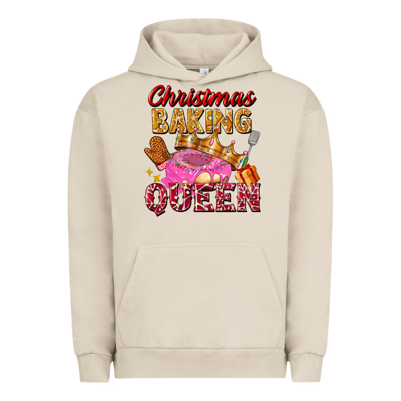 Christmas Baking Queen Urban Hoodie by FaDigitalArtStudio | Teevron