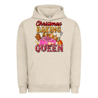 Pigment French Oak christmas baking queen Urban Hoodie - FaDigitalArtStudio