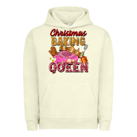 Pigment Pistachio christmas baking queen Urban Hoodie - FaDigitalArtStudio