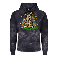 Cloud Black western floral bunny Vintage Hoodie - MaliasSmallBusiness