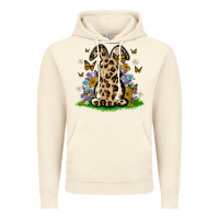 Vintage Artic western floral bunny Vintage Hoodie - MaliasSmallBusiness
