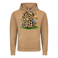 Vintage Camel western floral bunny Vintage Hoodie - MaliasSmallBusiness