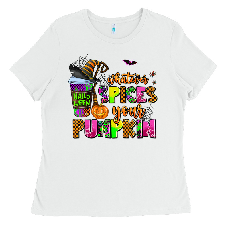 Whatever Spices Your Pumpkin Ladies Tee by AdoDesignShop | Teevron