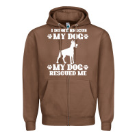 Chestnut rescue dog Zipper Hoodie - Bettercallsaul