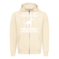Sandshell rescue dog Zipper Hoodie - Bettercallsaul