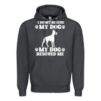 Smoke rescue dog Zipper Hoodie - Bettercallsaul