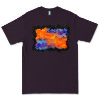 Plum halloween bat background Premium Tee - BundleAndBundleShop