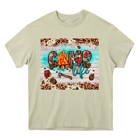 Mossy camp life Heavy Core Tee - JahusDesignShop
