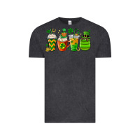 Vintage Black st. patricks day coffee cups Vintage Tee - MaliasSmallBusiness