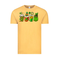 Vintage Mustard st. patricks day coffee cups Vintage Tee - MaliasSmallBusiness