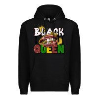Black black queen Premium Hoodie - CowGirlArtShop