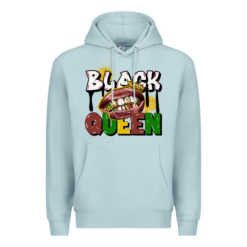 Black Queen Premium Hoodie by CowGirlArtShop | Teevron