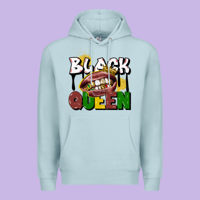 Black Queen Premium Hoodie Designed By Cowgirlartshop