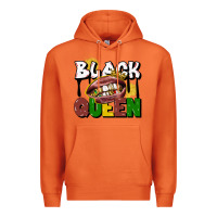 Carrot black queen Premium Hoodie - CowGirlArtShop