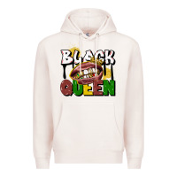 Pale Pink black queen Premium Hoodie - CowGirlArtShop