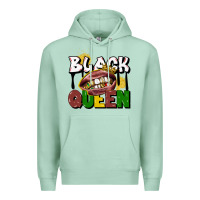 Seafoam black queen Premium Hoodie - CowGirlArtShop