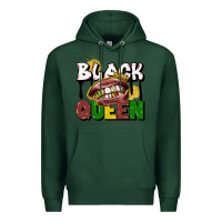 Sports Green black queen Premium Hoodie - CowGirlArtShop