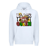 White black queen Premium Hoodie - CowGirlArtShop